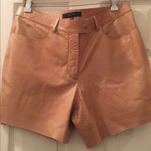 Vintage Leather Gucci shorts (46 )